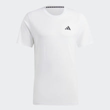 Load image into Gallery viewer, Adidas Men's Essentials Feel Ready Training T-Shirt – AEROREADY Moisture-Wicking Gym Tee | White/Black
