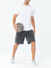 Load image into Gallery viewer, NORTHYARD Men's 10" Athletic Shorts – Quick-Dry Mesh Gym & Basketball Training Shorts in Smoke Grey