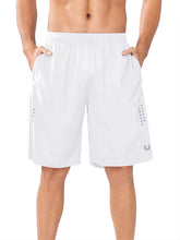 Load image into Gallery viewer, NORTHYARD Men's 10" Athletic Shorts – Quick-Dry Mesh Gym & Basketball Training Shorts in White