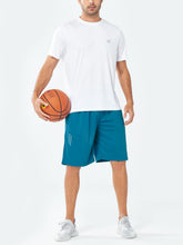 Load image into Gallery viewer, NORTHYARD Men's 10" Athletic Shorts – Quick-Dry Mesh Gym & Basketball Training Shorts in Lake Blue