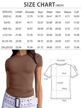 Load image into Gallery viewer, AUTOMET Womens Short Sleeve T Shirts Basic Summer 2025 Workout Tops Crew Neck Gym Crop Tops Trendy Y2K Clothes Gray