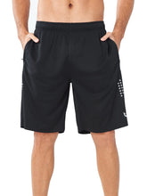 Load image into Gallery viewer, NORTHYARD Men's 10" Athletic Shorts – Quick-Dry Mesh Gym & Basketball Training Shorts in Black