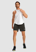 Load image into Gallery viewer, G Gradual Men's 5" Running Shorts with Zip Pockets – Quick-Dry Gym & Athletic Workout Shorts in Olive Green
