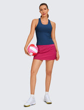 Load image into Gallery viewer, CRZ YOGA Butterluxe Racerback Workout Tank Tops for Women Sleeveless Camisole Gym Athletic Yoga Shirts French Navy