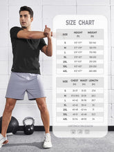 Load image into Gallery viewer, NORTHYARD Men's Workout Gym Shirts Quick Dry T-Shirts Running Athletic Short Sleeve Shirt for Men Black