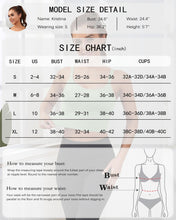 Load image into Gallery viewer, Everrysea Longline Sports Bra for Women Padded Workout Tank Tops Built in Bras Strappy Yoga Corp Top Camisole Light Green