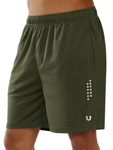 Load image into Gallery viewer, NORTHYARD Men's 7" Athletic Shorts – Quick-Dry Mesh Hiking & Gym Training Shorts in Army Green