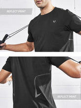 Load image into Gallery viewer, NORTHYARD Men's Workout Gym Shirts Quick Dry T-Shirts Running Athletic Short Sleeve Shirt for Men Black