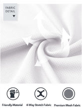 Load image into Gallery viewer, NORTHYARD Men's 10" Athletic Shorts – Quick-Dry Mesh Gym & Basketball Training Shorts in White