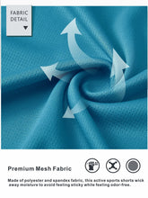 Load image into Gallery viewer, NORTHYARD Men's 10" Athletic Shorts – Quick-Dry Mesh Gym & Basketball Training Shorts in Lake Blue