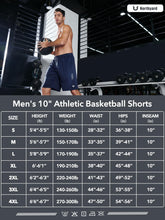 Load image into Gallery viewer, NORTHYARD Men's 10" Athletic Shorts – Quick-Dry Mesh Gym & Basketball Training Shorts in Navy