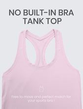 Load image into Gallery viewer, CRZ YOGA Butterluxe Racerback Workout Tank Tops for Women Sleeveless Camisole Gym Athletic Yoga Shirts Pink Peony