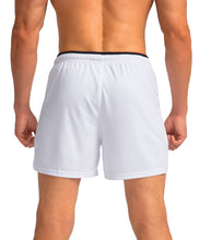 Load image into Gallery viewer, G Gradual Men's 5" Running Shorts with Zip Pockets – Quick-Dry Gym & Athletic Workout Shorts in White