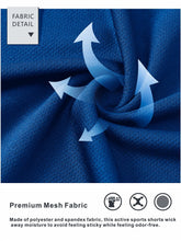 Load image into Gallery viewer, NORTHYARD Men's 10" Athletic Shorts – Quick-Dry Mesh Gym & Basketball Training Shorts in Royal Blue