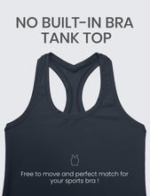 Load image into Gallery viewer, CRZ YOGA Butterluxe Racerback Workout Tank Tops for Women Sleeveless Camisole Gym Athletic Yoga Shirts True Navy