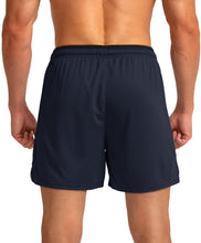 Load image into Gallery viewer, G Gradual Men's 5" Running Shorts with Zip Pockets – Quick-Dry Gym & Athletic Workout Shorts in Navy