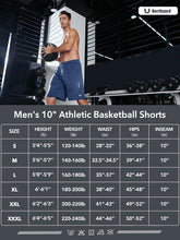 Load image into Gallery viewer, NORTHYARD Men's 10" Athletic Shorts – Quick-Dry Mesh Gym & Basketball Training Shorts in Federal Blue