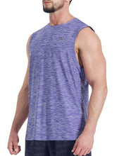 Load image into Gallery viewer, EZRUN Men's Quick Dry Muscle Tank Top – Sleeveless Gym & Athletic Workout Shirt | Purple