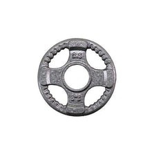 Load image into Gallery viewer, 255lb. Gray Cast Iron Grip Olympic Weight Plate Set - The Home Fitness Corp