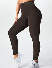 Load image into Gallery viewer, YEOREO Womens Amplify Leggings High Waisted Seamless Scrunch Legging Active Running Yoga Pant