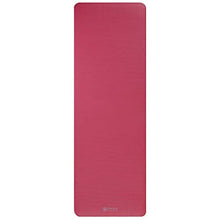 Load image into Gallery viewer, Gaiam Essentials Thick Yoga Mat Fitness & Exercise Mat with Easy-Cinch Carrier Strap, Pink, 72"L X 24"W X 2/5 Inch Thick