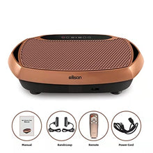 Load image into Gallery viewer, EILISON Bolt Vibration Plate Exercise Machine with Loop Bands - Full Body Vibration Fitness Platform Equipment for Home Fitness, Weight Loss, Toning, Shaping & Wellness - Max User Weight 350lbs