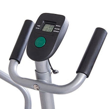 Load image into Gallery viewer, Body Rider Elliptical Machine and Stationary Bike with Seat and Easy Computer, Dual Trainer 2-in-1 Cardio Exercise Machine, Home Gym, Workout Equipment BRD2000, Black & grey, One Size