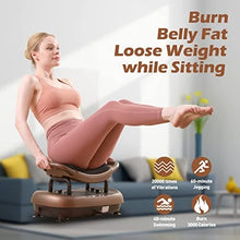 Load image into Gallery viewer, EILISON FITABS Vibration Plate Exercise Machine - Vibration Platform | Whole Body Viberation Machine for Weight Loss, Shaping, Training, Recovery, Toning, ABS & Fit Massage(Double Seat)