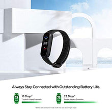 Load image into Gallery viewer, Amazfit Band 5 Activity Fitness Tracker with Alexa Built-in, 15-Day Battery Life, Blood Oxygen, Heart Rate, Sleep & Stress Monitoring, 5 ATM Water Resistant, Fitness Watch for Men Women Kids, Black
