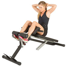 Load image into Gallery viewer, Fitness Reality X-Class Light Commercial Multi-Workout Abdominal/Hyper Back Extension Bench, Black