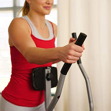 Load image into Gallery viewer, Sunny Health & Fitness SF-E902 Air Walk Trainer Elliptical Machine Glider w/LCD Monitor, 220 LB Max Weight and 30 Inch Stride