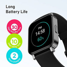 Load image into Gallery viewer, Imzuc Smart Watch, Health Fitness Tracker for Women & Men, Touchscreen Smartwatch with Heart Rate Tracking, Sleep Monitor & SpO2, IP68 Waterproof Sports Watch Compatible with Android & iOS Phones