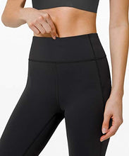 Load image into Gallery viewer, PHISOCKAT High Waist Yoga Pants for Women, Tummy Control 4 Way Stretch Yoga Leggings with 3 Pockets (Black, Small)