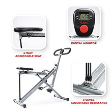 Load image into Gallery viewer, Sunny Health & Fitness Squat Assist Row-N-Ride™ Trainer for Glutes Workout with Online Training Video