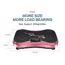 Load image into Gallery viewer, NIMTO Vibration Plate Exercise Machine Whole Body Workout Vibration Fitness Platform for Home Fitness & Weight Loss + Remote + Loop Resistance Bands, 999 Levels