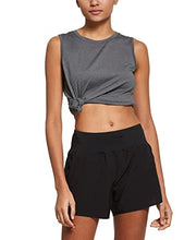Load image into Gallery viewer, BALEAF Women's Workout Tank Tops Sleeveless Running Atnletic Shirts Activewear Gym Tops Gray Size