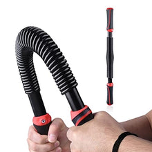Load image into Gallery viewer, Msnaile Heavy Duty Power TwisterSpring Arm Force Bar Muscle Builder Body Arm Strength Training Equipment 60KG