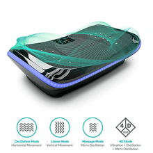 Load image into Gallery viewer, 4D Vibration Plate with Triple Motors with Bluetooth Speakers - The Home Fitness Corp