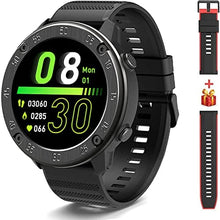 Load image into Gallery viewer, IOWODO X5 Fitness Tracker for Men Health and Fitness Smartwatch with Heart Rate & Sleep Monitor Waterproof Activity Tracker Smart Watch Tracking Steps, Calories, Distance for Android & iOS (2 Bands)
