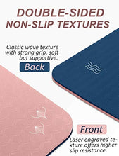 Load image into Gallery viewer, Yoga Mat with Strap, 1/3 Inch Extra Thick Yoga Mat Double-sided Non Slip, Professional TPE Yoga Mats for Women Men, Workout Mat for Yoga, Pilates and Floor Exercises