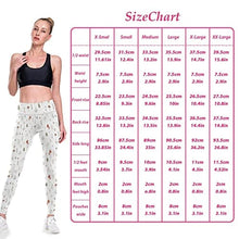 Load image into Gallery viewer, visesunny High Waist Yoga Pants with Pockets Cute Mushroom Forest Painting Soft Tummy Control Workout Leggings