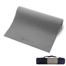 Load image into Gallery viewer, Primasole Yoga Mat with Carry Strap for Yoga Pilates Fitness and Floor Workout at Home and Gym 1/3 thick (Earth Brown Color) PSS91NH009A