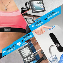 Load image into Gallery viewer, Bluefin Fitness Blade Aqua W-1 | Water Resistance Powered Rowing Machine | 100% Sustainable American Ashwood | Foldable Home Gym Equipment | LCD Console + Heart Rate Monitor | Kinomap App Integration