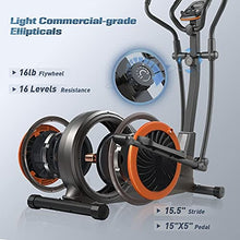 Load image into Gallery viewer, Niceday Elliptical Machine, Cross Trainer with Hyper-Quiet Magnetic Driving System, 16 Resistance Levels, 400LB Weight Limit …
