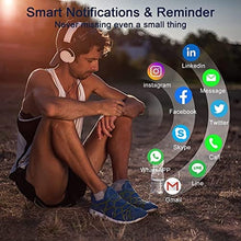 Load image into Gallery viewer, IOWODO X5 Fitness Tracker for Men Health and Fitness Smartwatch with Heart Rate & Sleep Monitor Waterproof Activity Tracker Smart Watch Tracking Steps, Calories, Distance for Android & iOS (2 Bands)