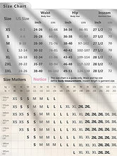 Load image into Gallery viewer, ODODOS Women's High Waisted Pattern Leggings with Pockets, Tummy Control Non See Through Athletic Workout Running Yoga Legging Pants, SketchedChevronSkyBlue, Large
