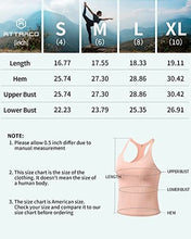 Load image into Gallery viewer, ATTRACO Women Yoga Racerback Tank Tops with Built in Bra Tight Fit Ribbed Crop Top Blue