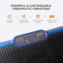 Load image into Gallery viewer, LifePro Vibration Plate Exercise Machine - Whole Body Workout Vibration Fitness Platform w/ Loop Bands - Home Training Equipment - Remote, Balance Straps, Videos & Manual