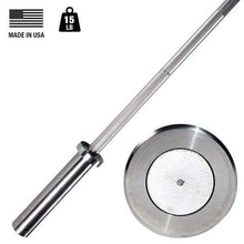 Load image into Gallery viewer, 6' Olympic Technique Bar Aluminum Weight Lifting Equipment - The Home Fitness Corp