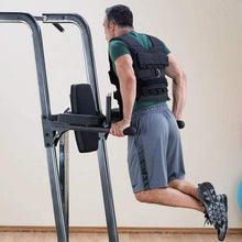 Load image into Gallery viewer, Body-Solid Fusion Vertical Knee Raise Power Tower Abdominal Back Trainer - The Home Fitness Corp